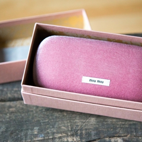 MIU MIU Butterfly Sunglasses Women’s Red Tips MU56 - Picture 8 of 8